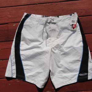 Real Tree Team Real tree Swim Trunks~34~NWT~Tree bark accents~